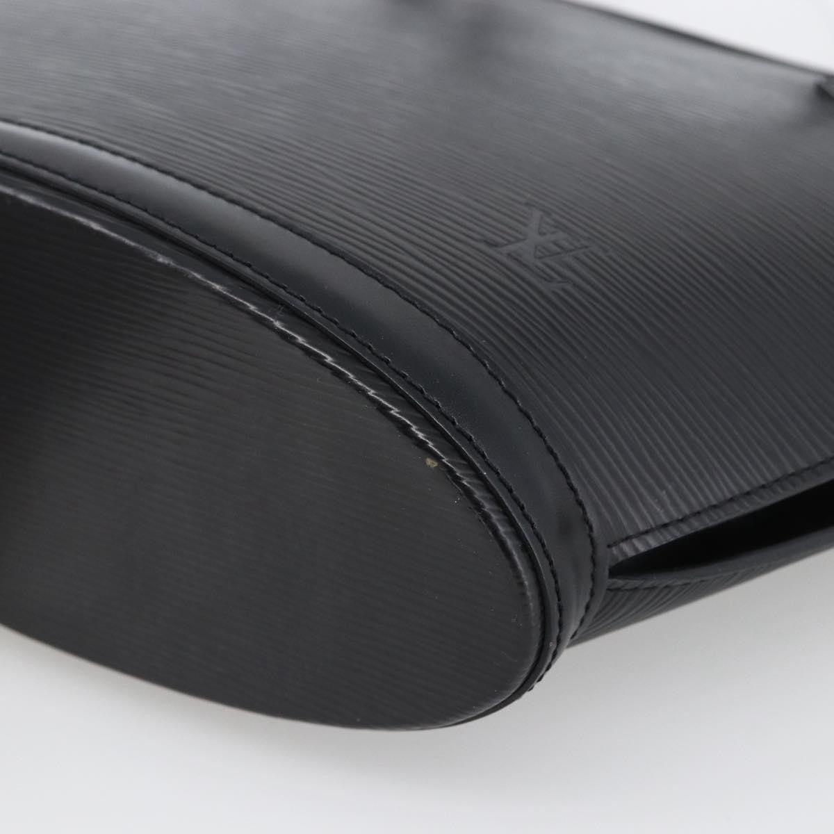 Louis Vuitton Saint Jacques Nm Epi Leather Black Leather Handbag (Pre-Owned)