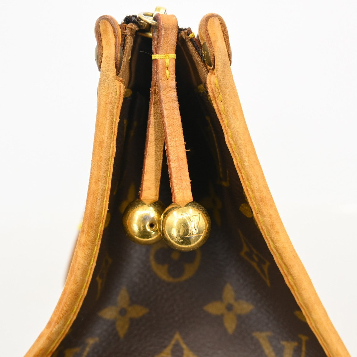 Louis Vuitton Popincourt Handle Monogram Canvas Brown Canvas Handbag (Pre-Owned)