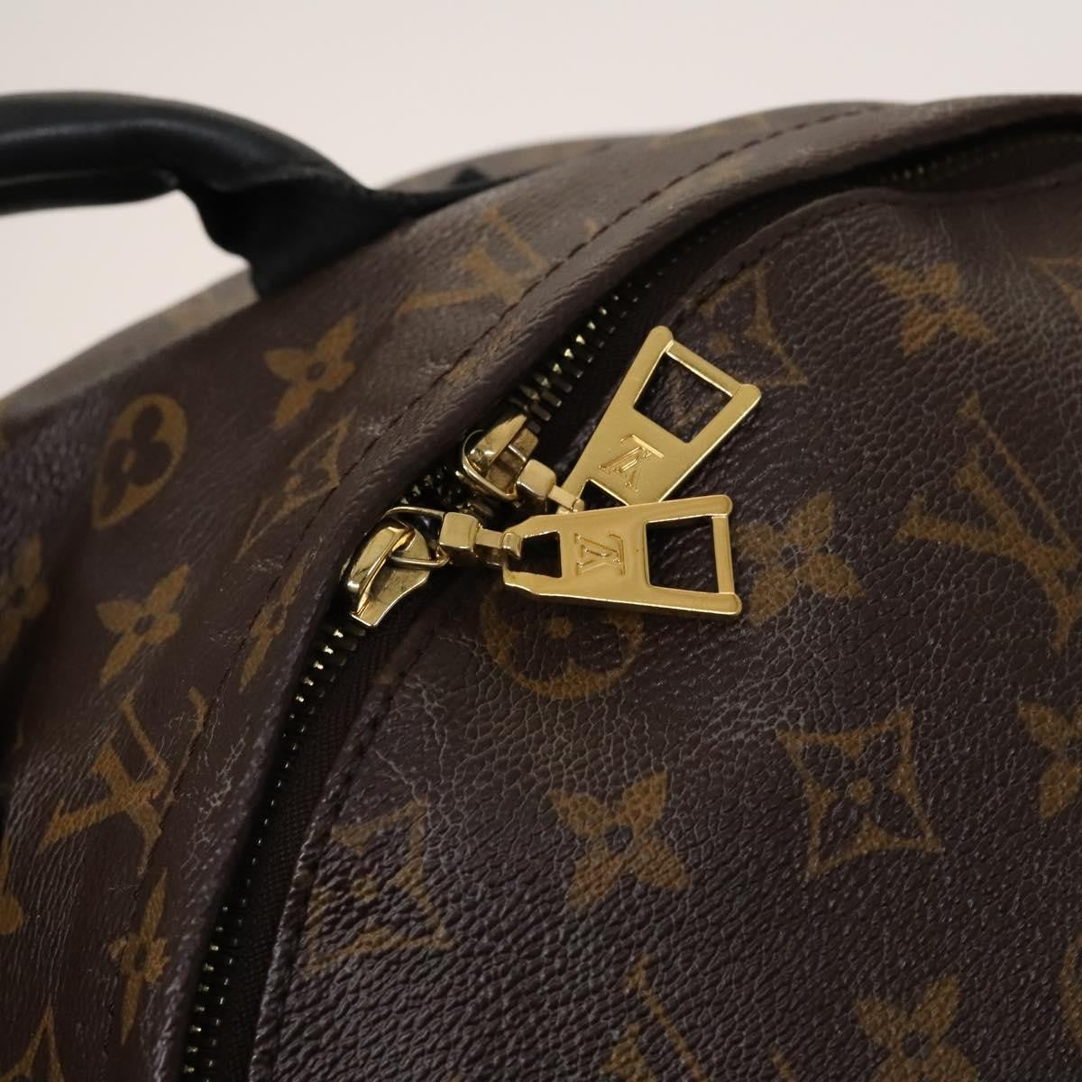 Louis Vuitton Palm Springs Monogram Canvas Brown Canvas Backpack Bag (Pre-Owned)