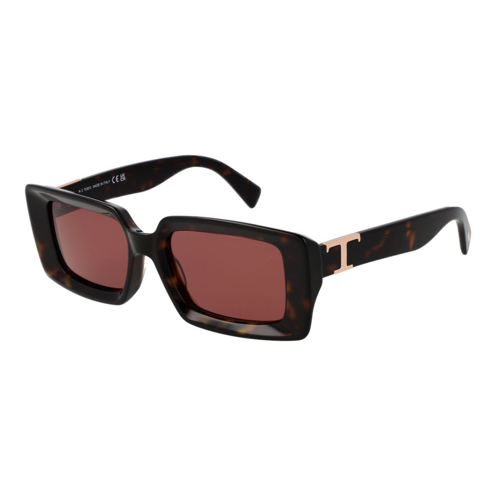 Tod's Brown Acetate Women's Sunglasses