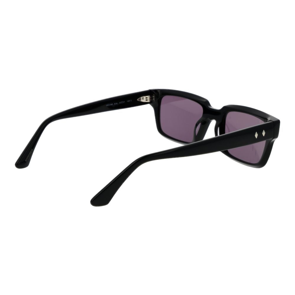 Web Black Acetate Men's Sunglasses