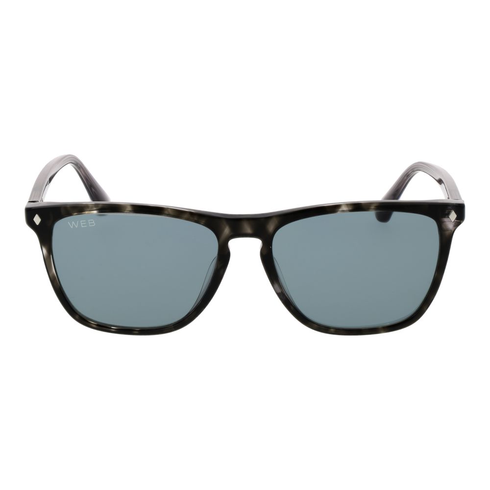 Web Black Acetate Men's Sunglasses