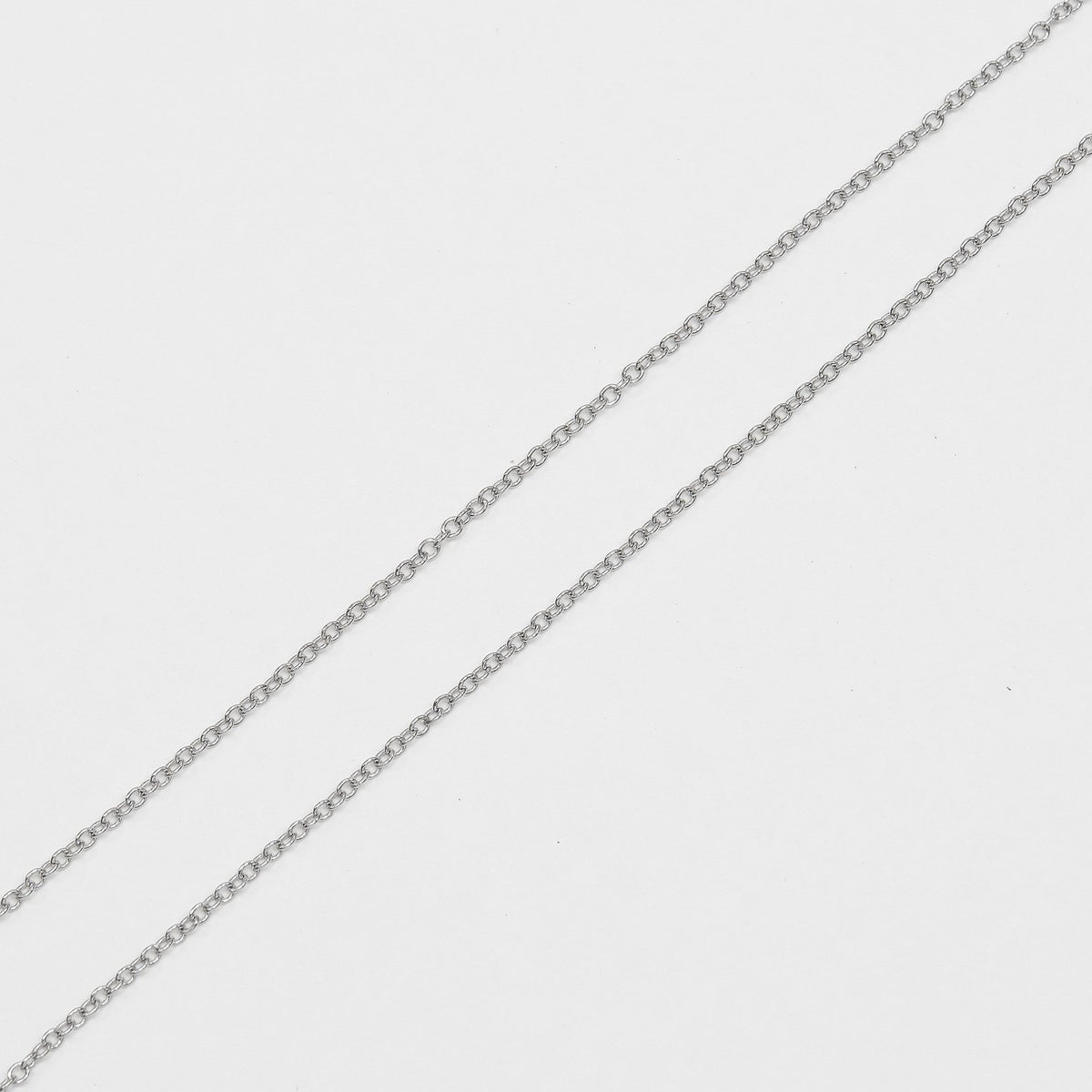 Tiffany & Co. Cross Pendant Platinum And Diamonds Silver Platinum Necklace Jewelry (Pre-Owned)