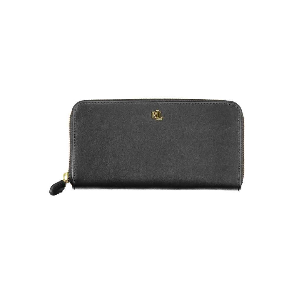 Ralph Lauren Black Leather Women's Wallet