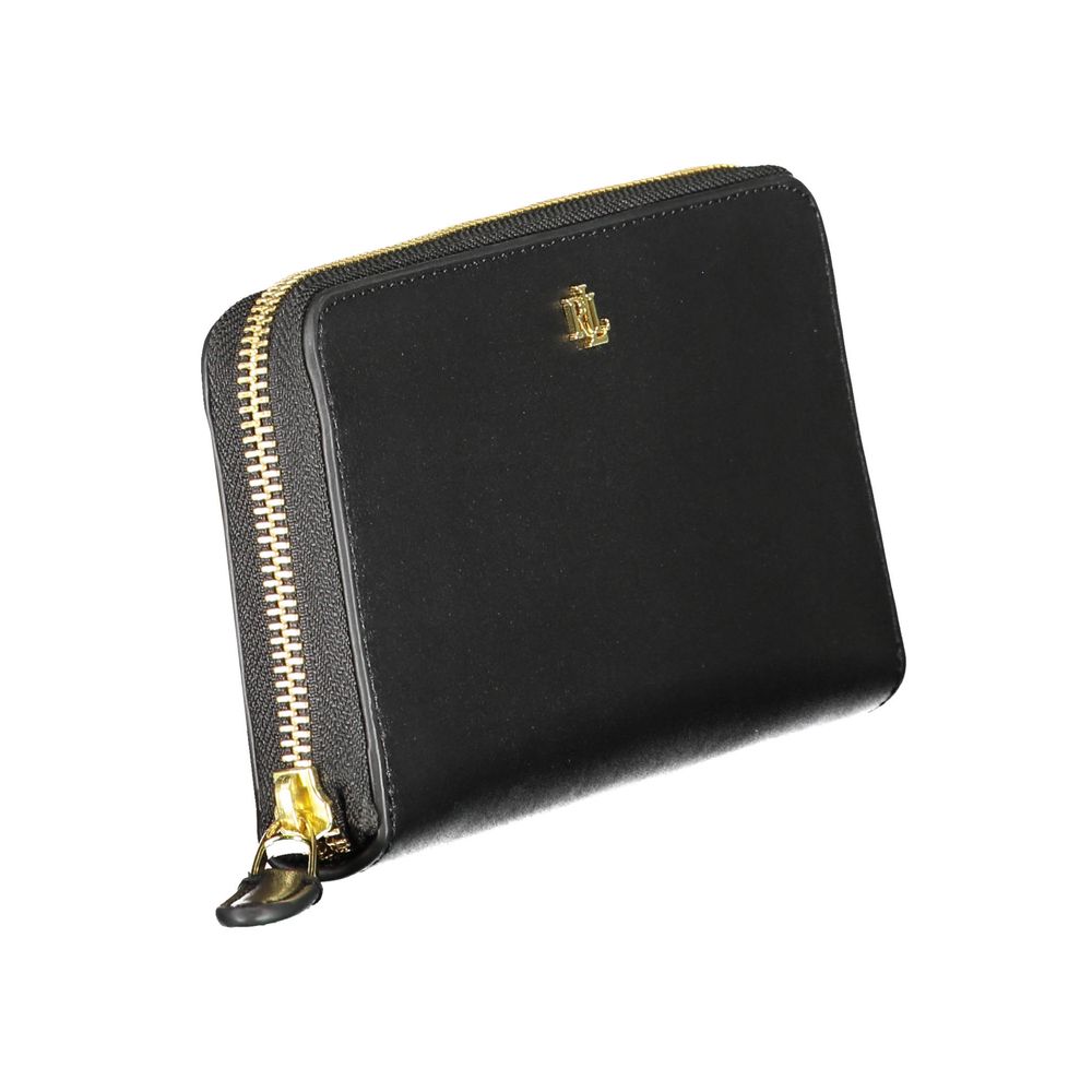 Ralph Lauren Black Leather Women's Wallet