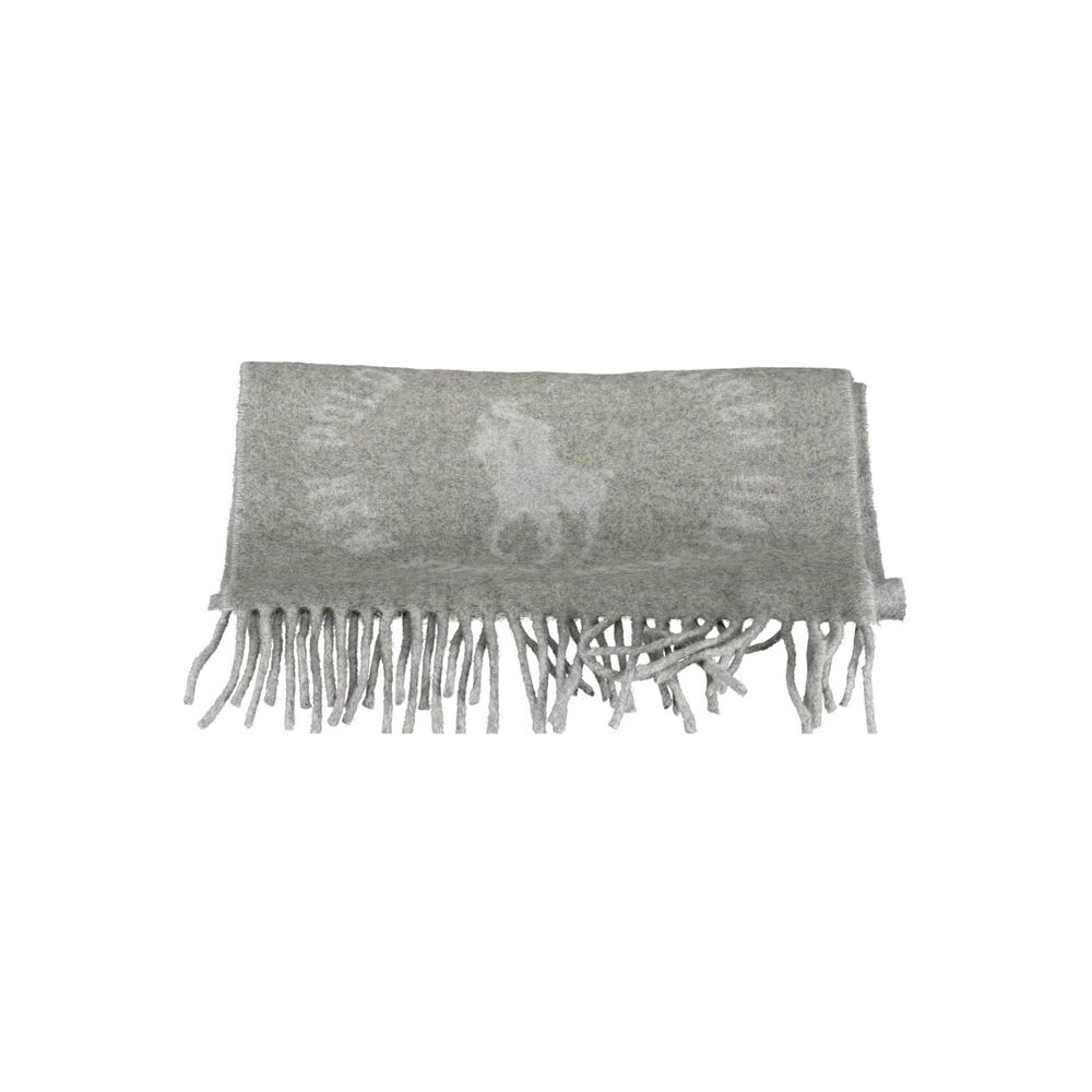 Ralph Lauren Gray Nylon Men's Scarf