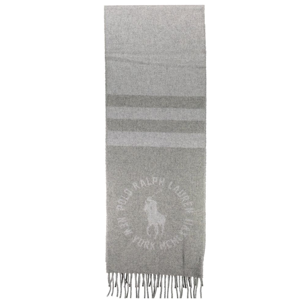 Ralph Lauren Gray Nylon Men's Scarf