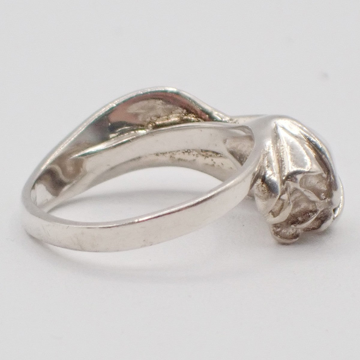 Tiffany & Co. Tulipe Silver 925 Silver Sterling_Silver Ring Jewelry (Pre-Owned)