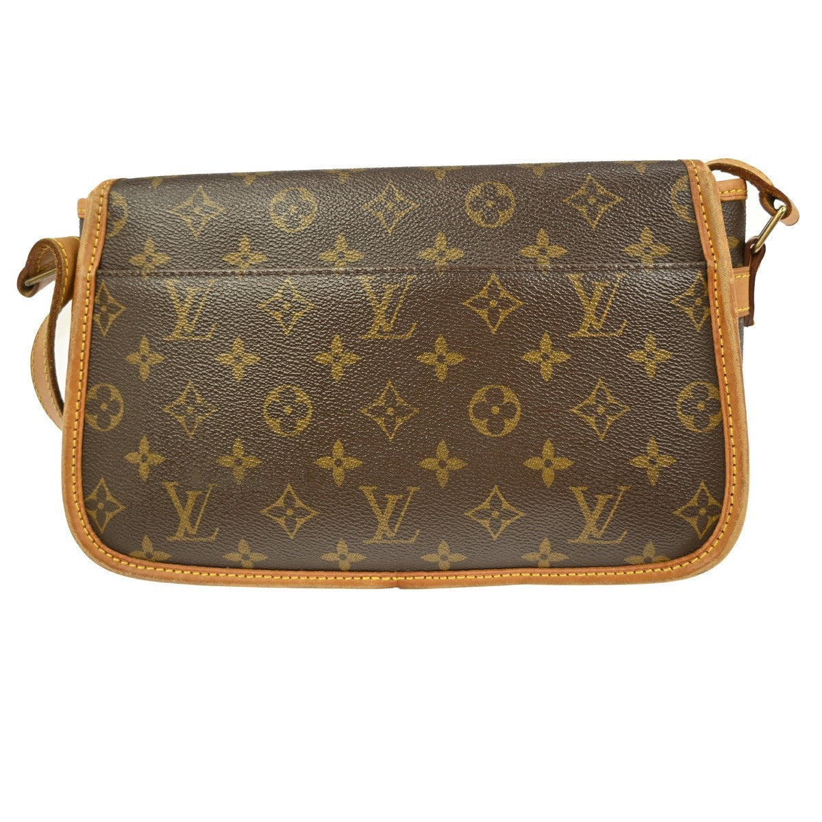 Louis Vuitton Sologne Monogram Canvas Brown Canvas Handbag (Pre-Owned)