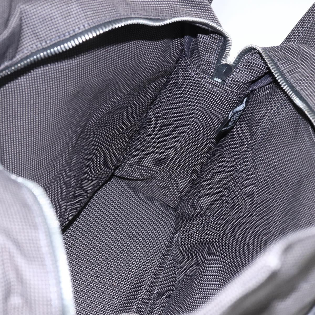 Hermes Fourre-Tout Herline Canvas Gray Canvas Tote Bag Bag (Pre-Owned)