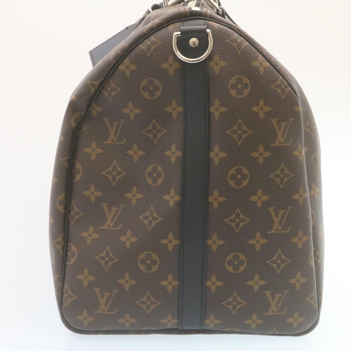 Louis Vuitton Keepall Bandouliere Monogram Canvas Brown Canvas Travel Bag Bag (Pre-Owned)