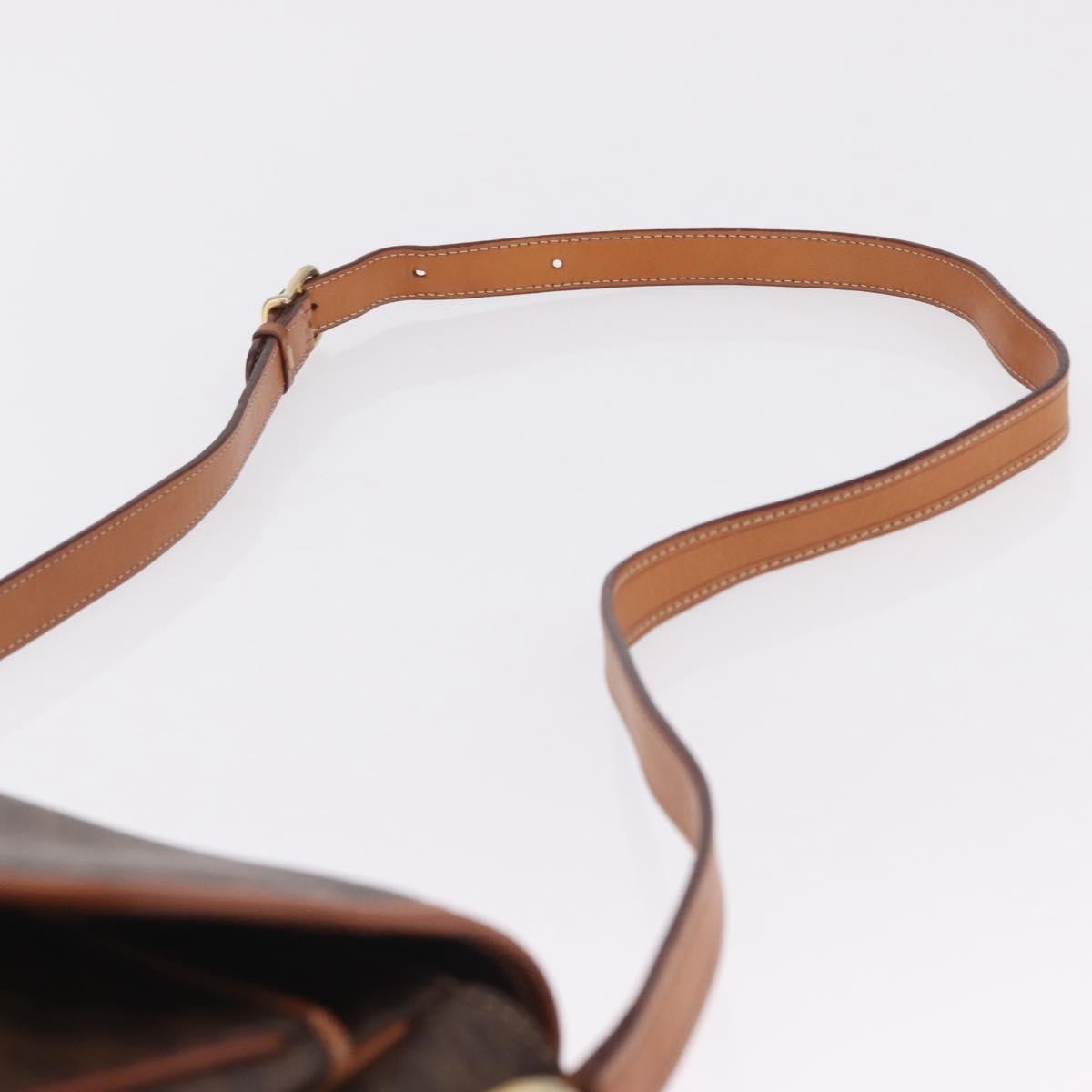Celine Macadam Shoulder Canvas Brown Canvas Crossbody Bag Bag (Pre-Owned)