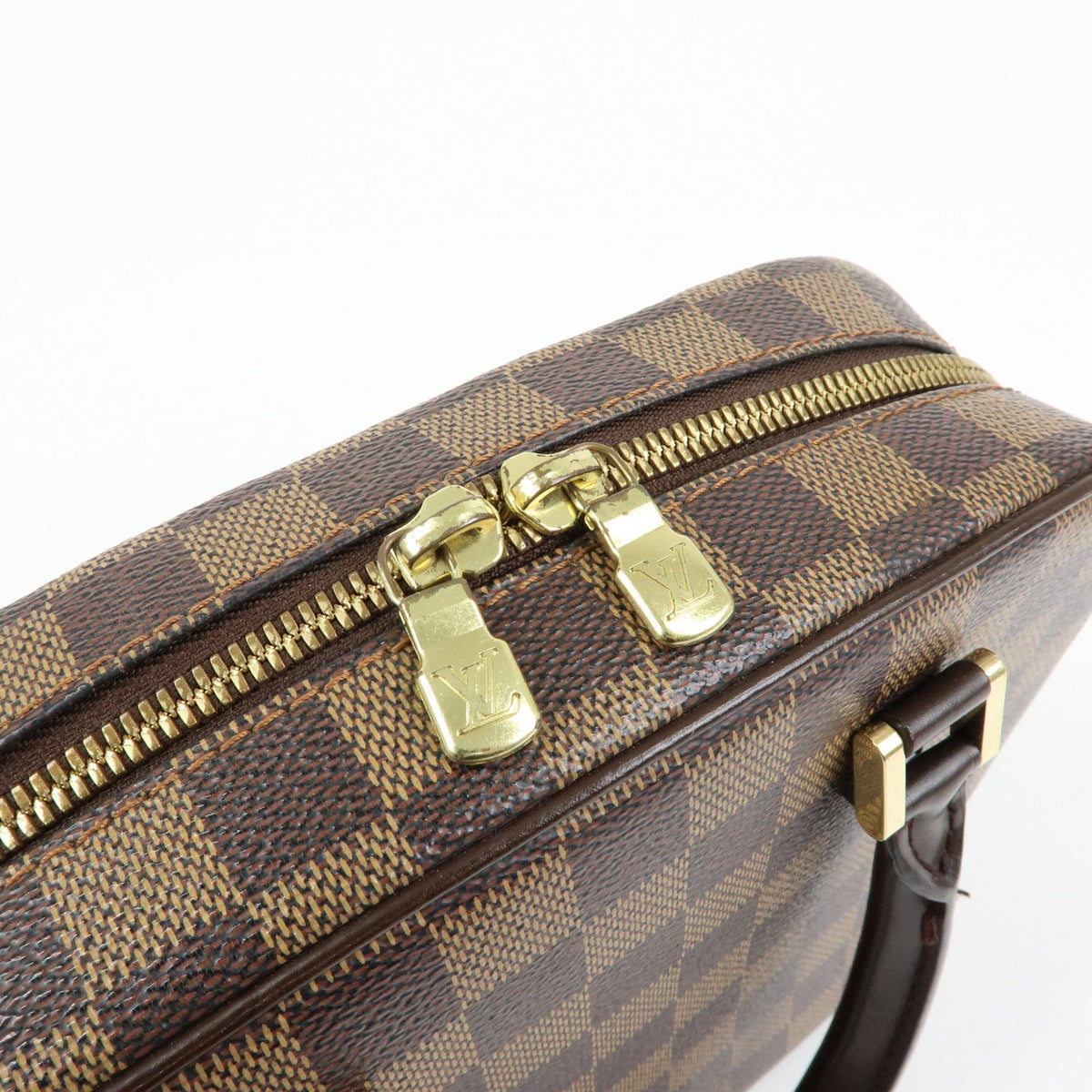 Louis Vuitton Sarria Damier Brown Canvas Handbag (Pre-Owned)