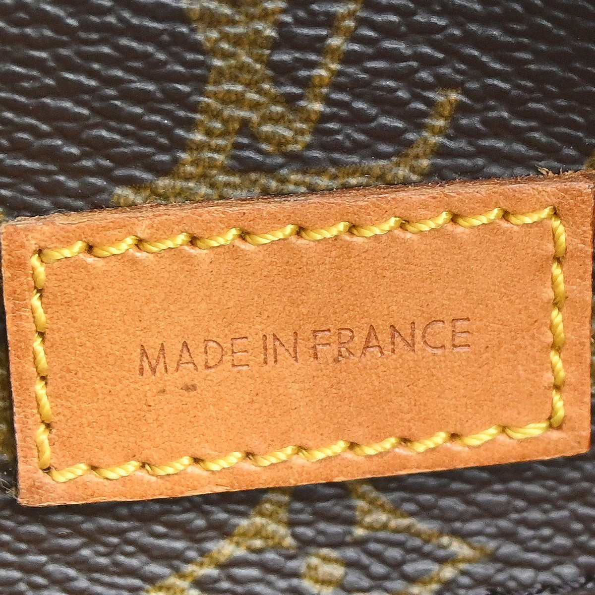Louis Vuitton Shopping Sac Monogram Canvas Brown Canvas Handbag (Pre-Owned)