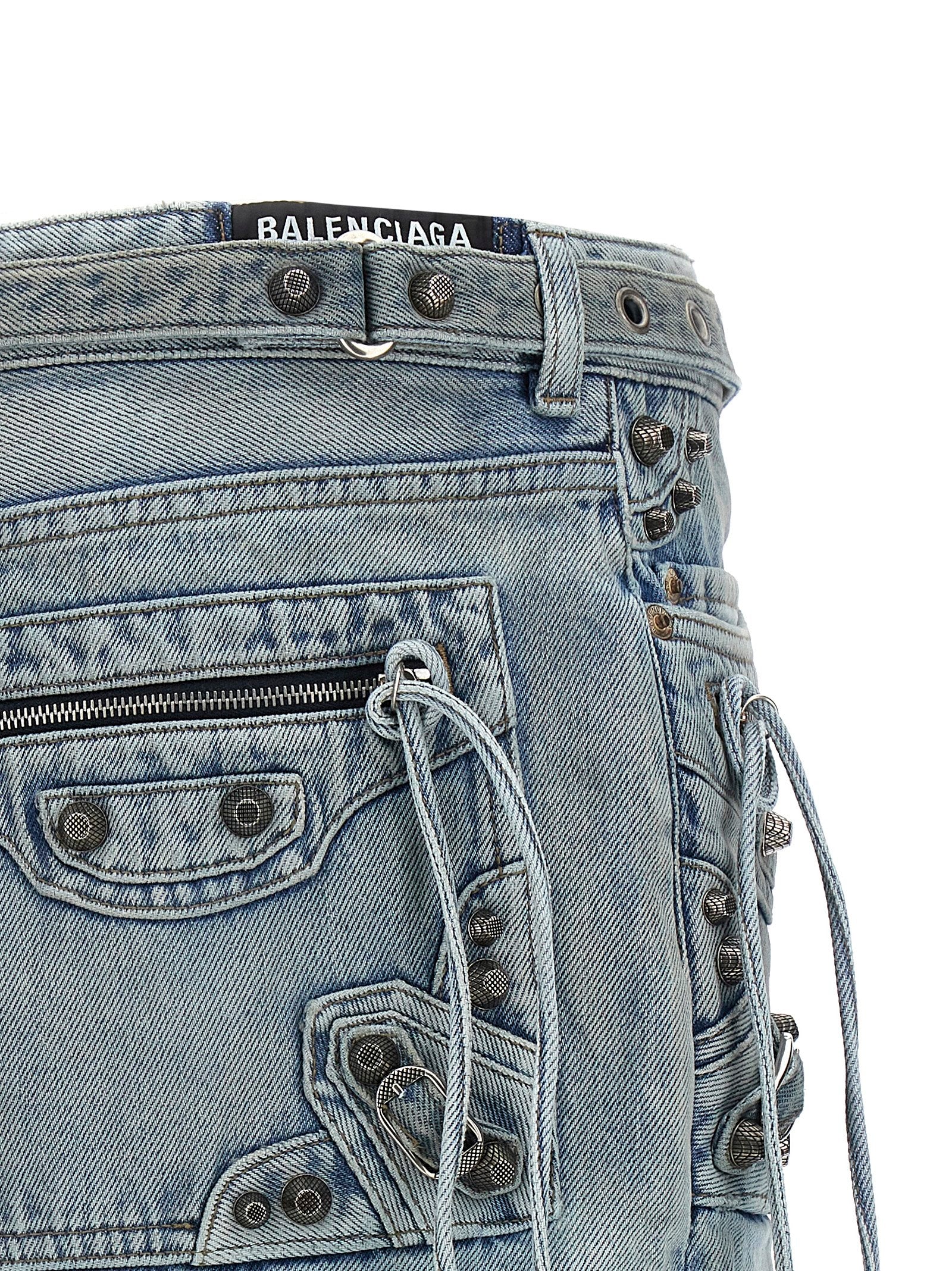 Balenciaga Women's Cagole Mini Skirt