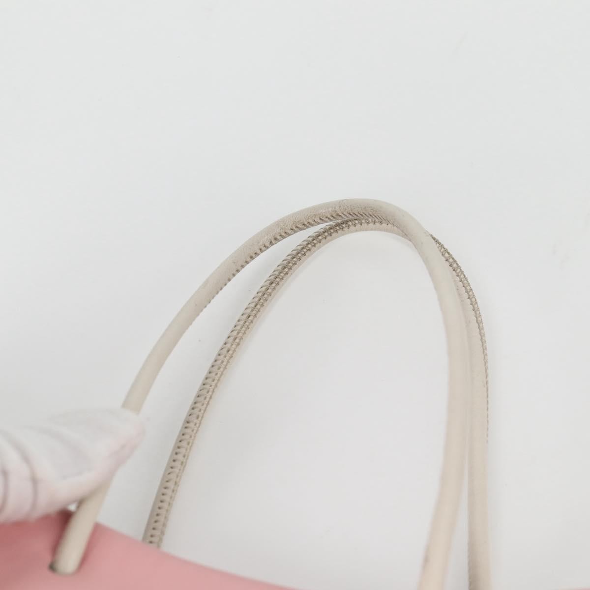 Chanel Essential Shopping Tote Leather Pink Leather Bag (Pre-Owned)