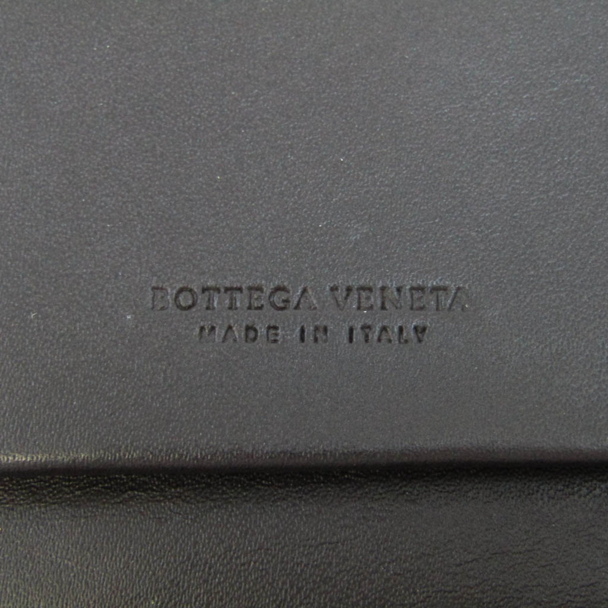 Bottega Veneta Intrecciato Brown Leather Wallet (Pre-Owned)