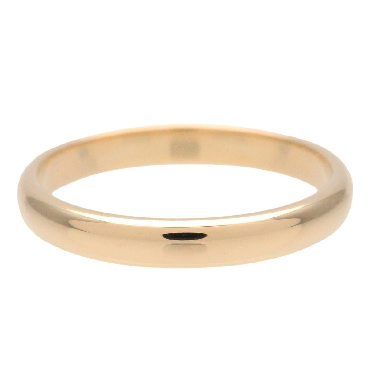 Tiffany & Co. Classic Wedding Band 18K Yellow Gold Gold Yellow_Gold Ring Jewelry (Pre-Owned)