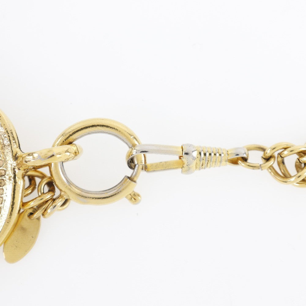 Chanel Vintage 31 Rue Cambon Medallion Pendant Metal Gold Gold_Plated Necklace Jewelry (Pre-Owned)