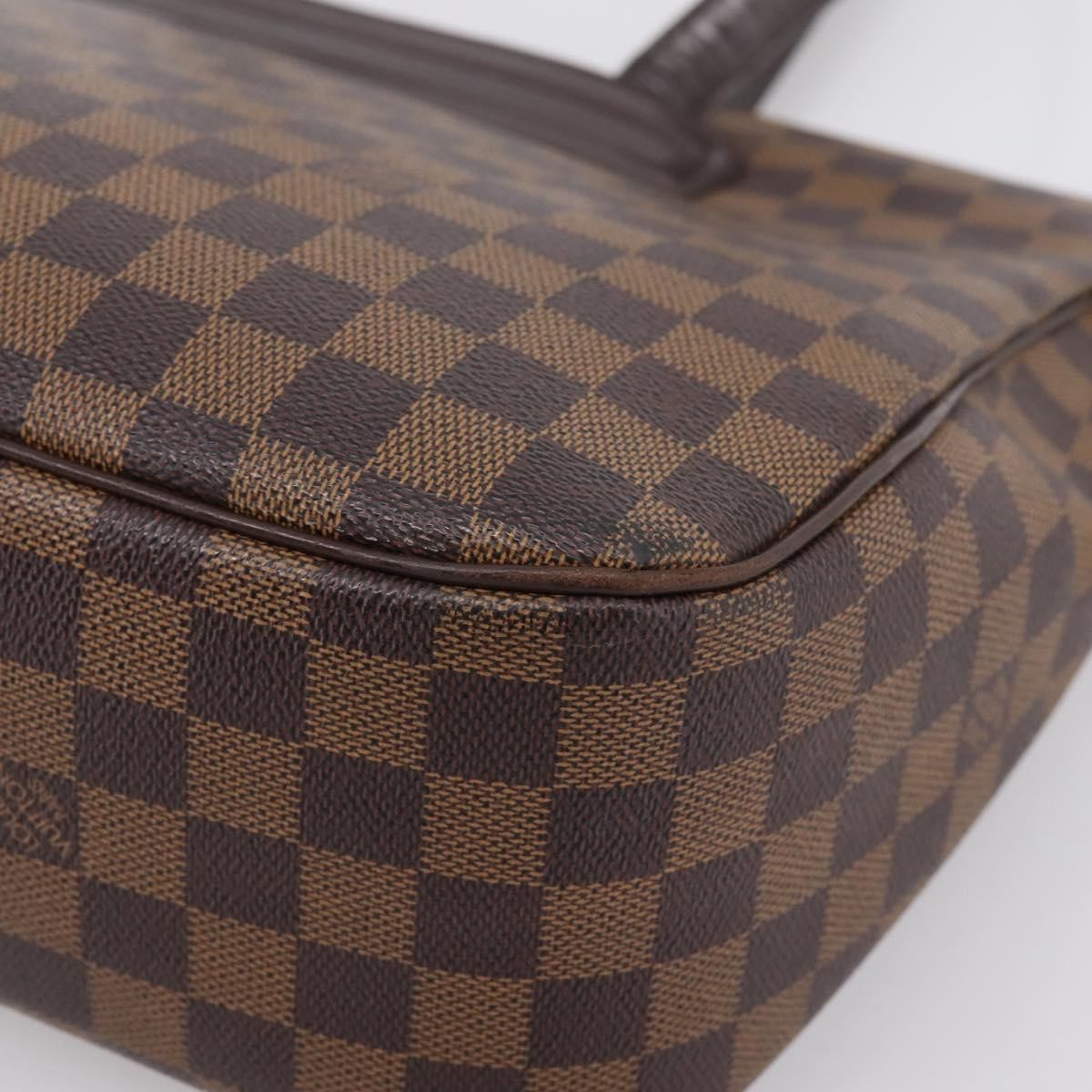 Louis Vuitton Parioli Damier Ebene Brown Canvas Shoulder Bag Bag (Pre-Owned)