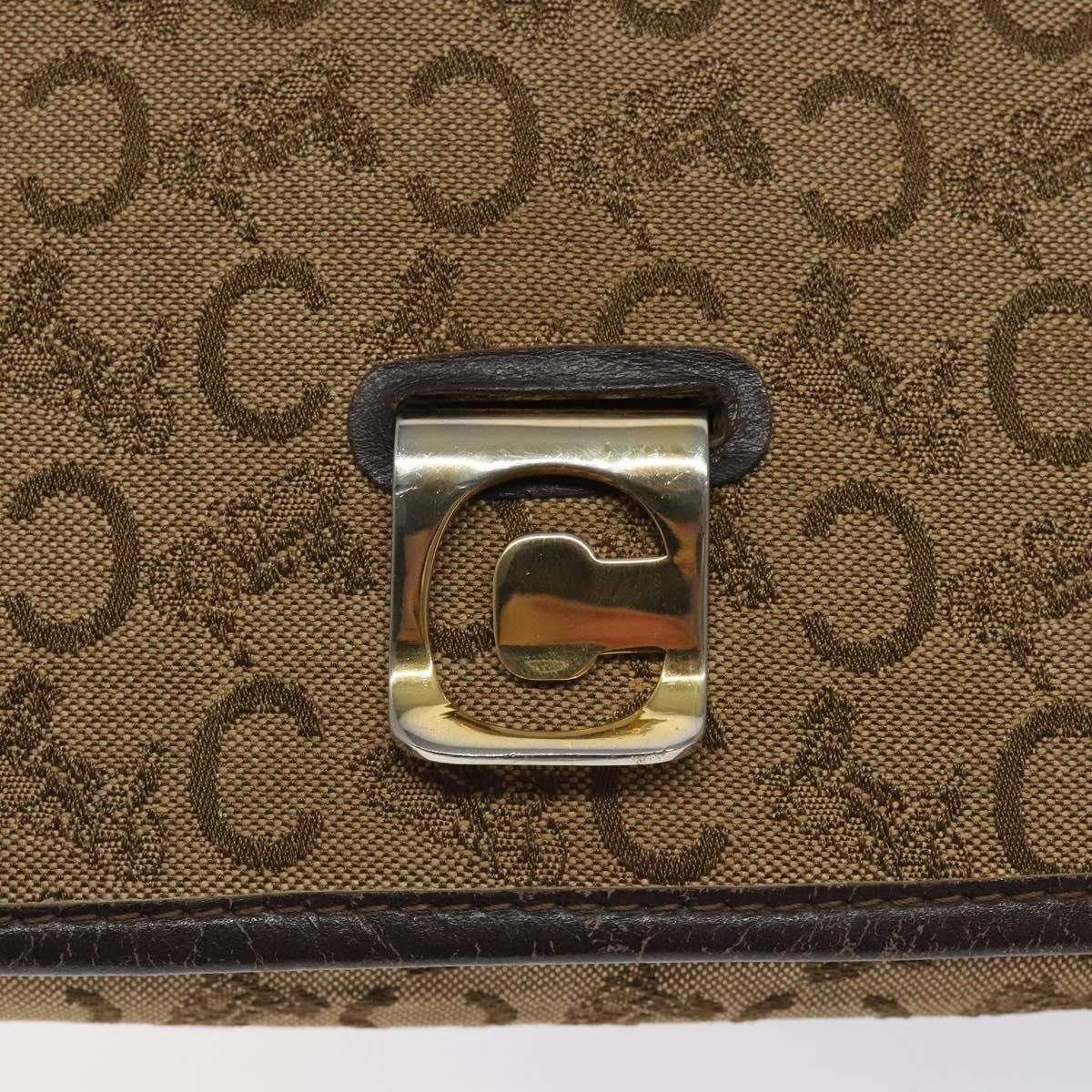 Celine C Sulky Canvas Brown Canvas Shoulder Bag Bag (Pre-Owned)