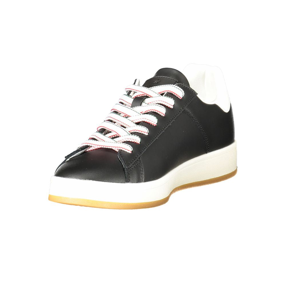 Esercito 1659 Black Polyurethane Men's Men's Sneaker