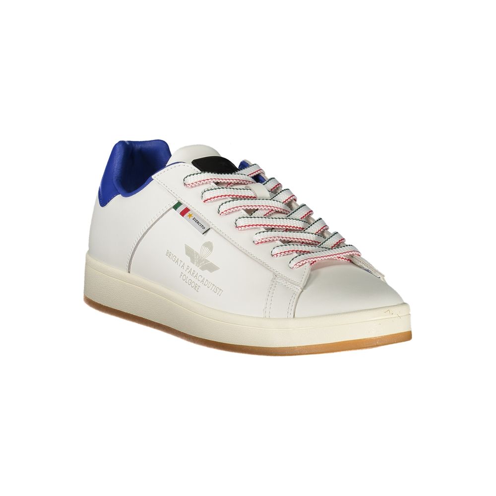 Esercito 1659 White Polyurethane Men Men's Sneaker