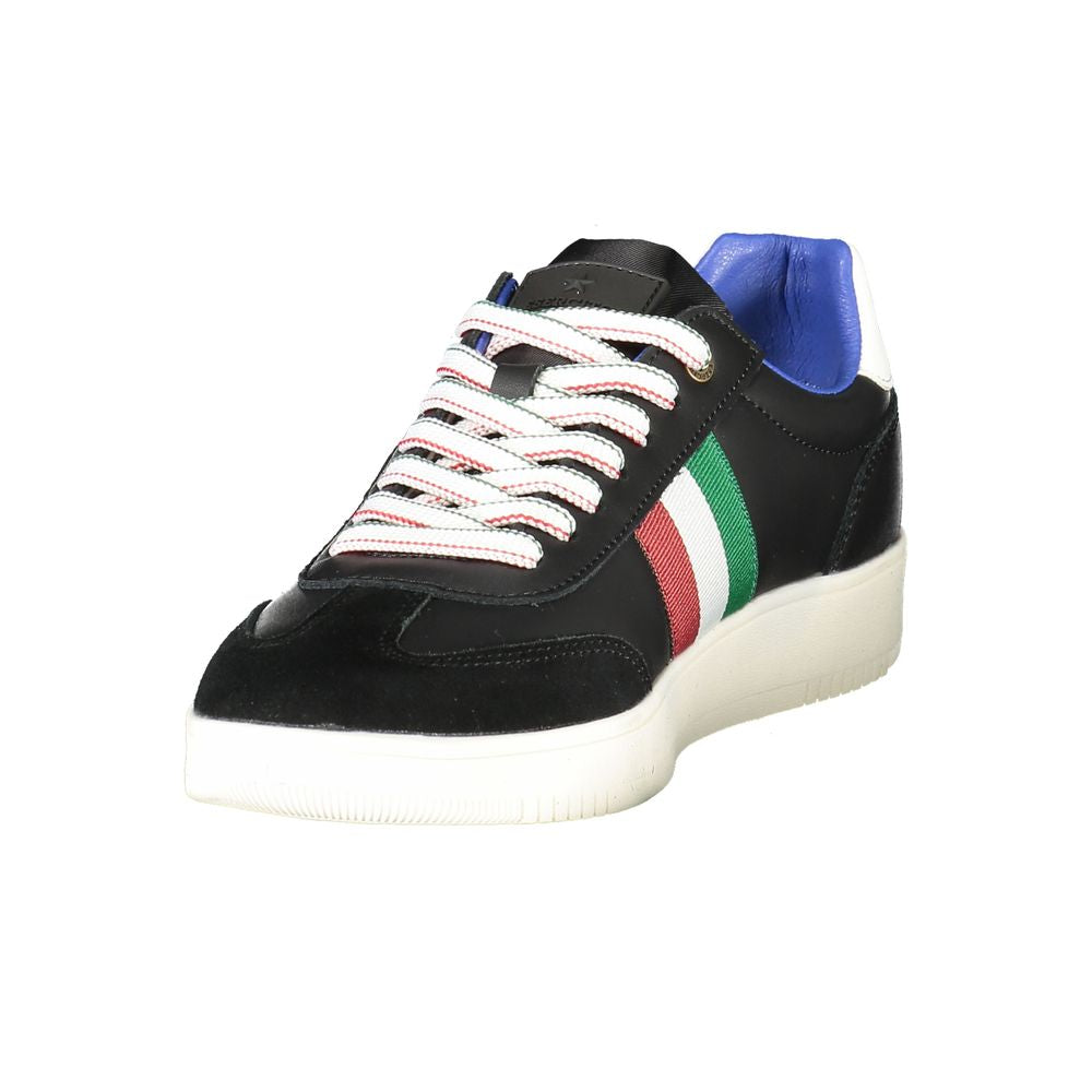 Esercito 1659 Black Leather Men Men's Sneaker