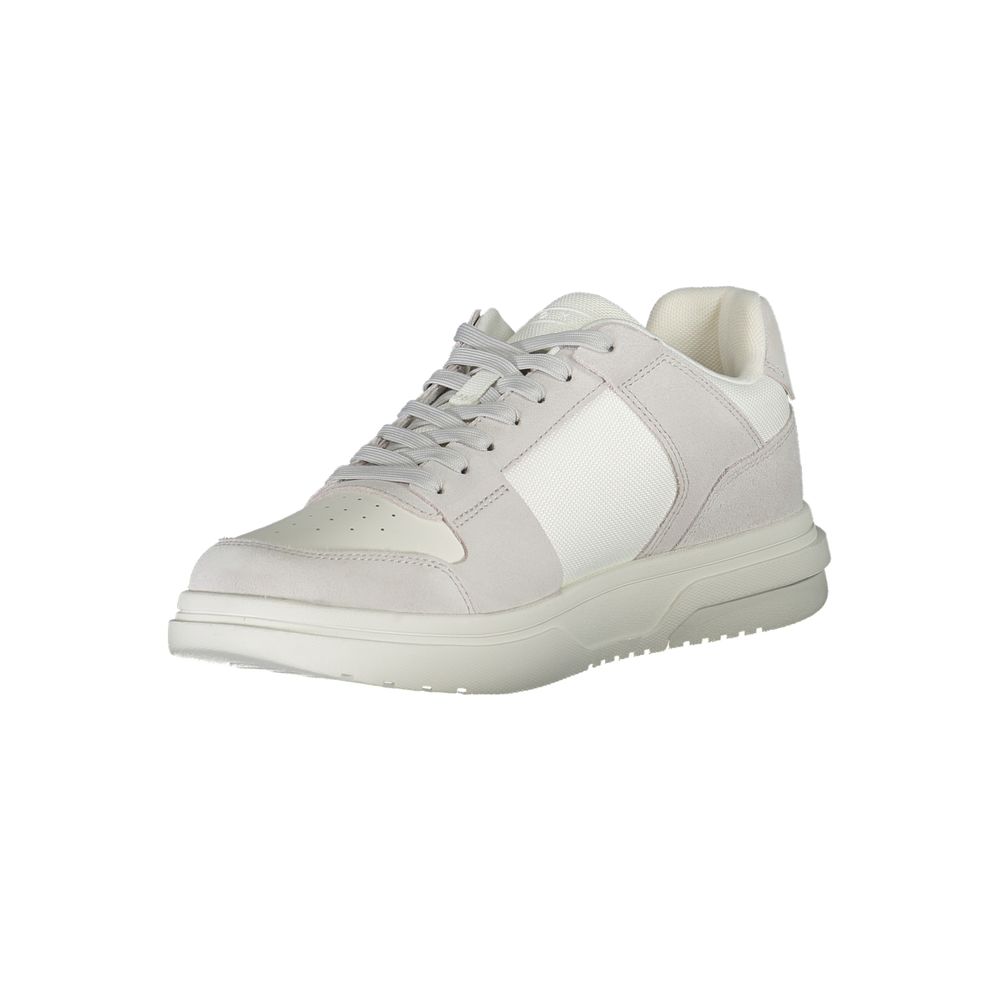 Tommy Hilfiger White Polyurethane Men Men's Sneaker