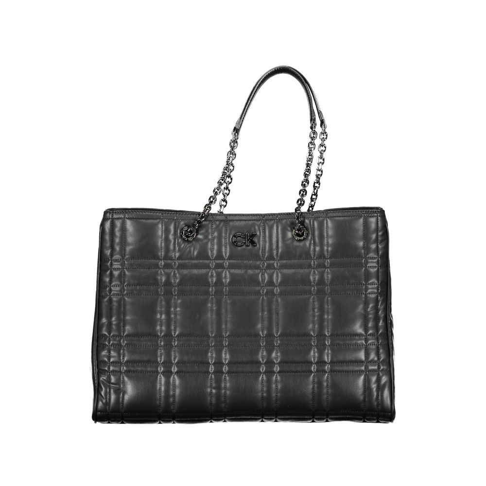 Calvin Klein Nero Polyester Woman Women's Handbag