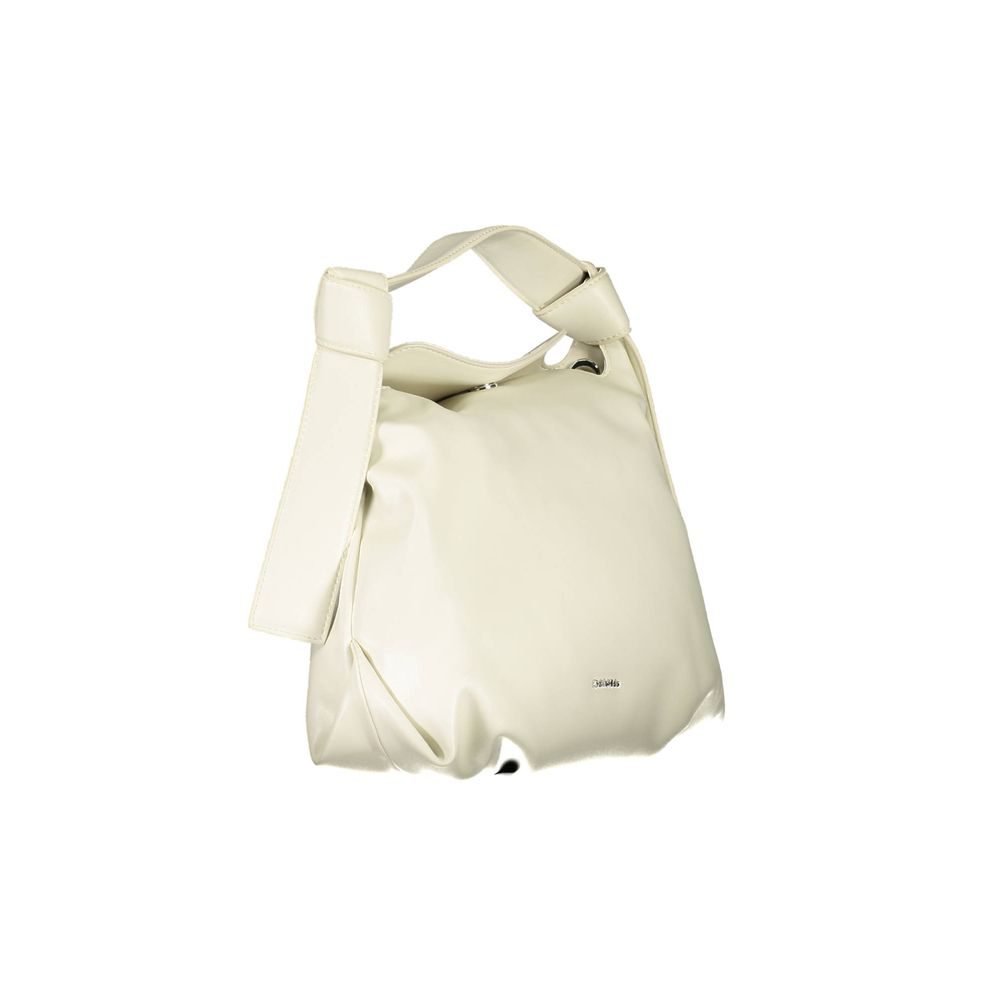Calvin Klein Beige Polyester Women Women's Handbag