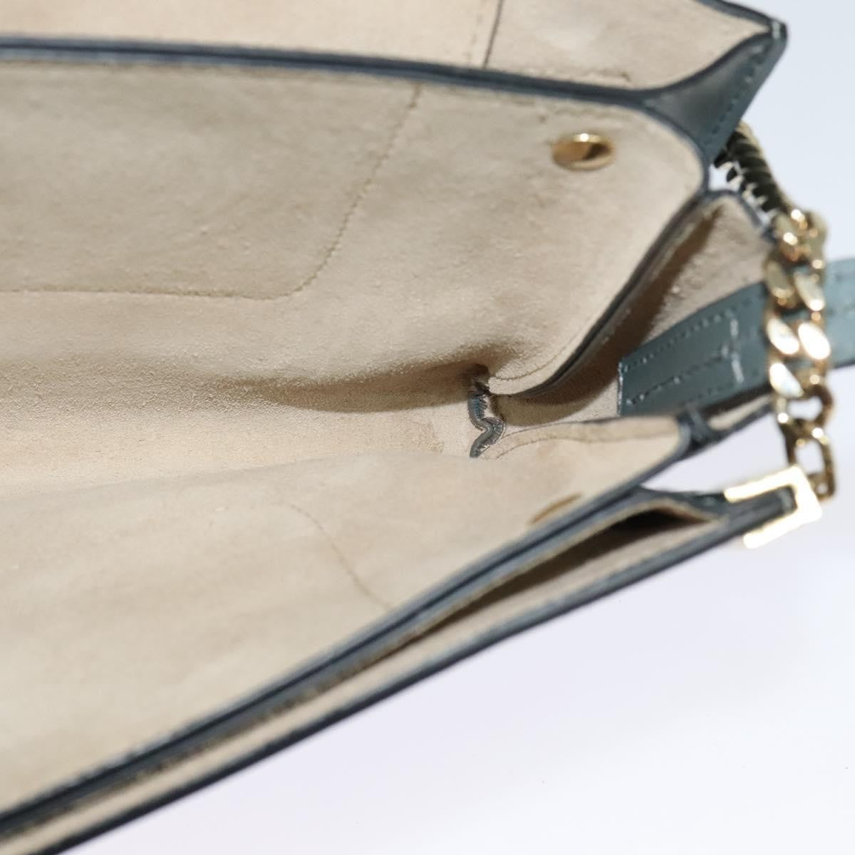 Chloe Faye Leather And Suede Blue Suede Shoulder Bag Bag (Pre-Owned)