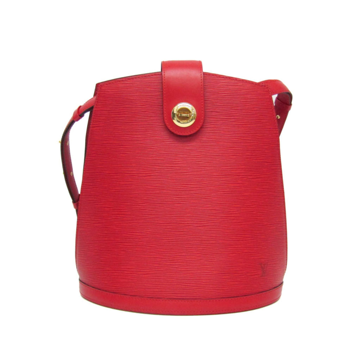 Louis Vuitton Cluny Epi Leather Red Leather Shoulder Bag Bag (Pre-Owned)