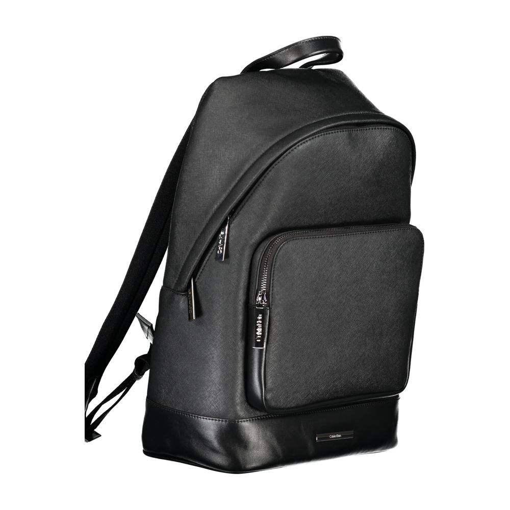 Calvin Klein Black Polyester Men Men's Backpack