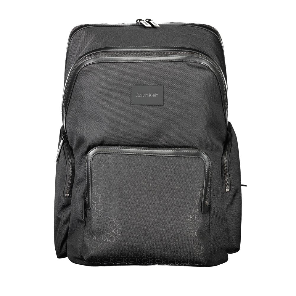 Calvin Klein Black Polyester Men's Men's Backpack