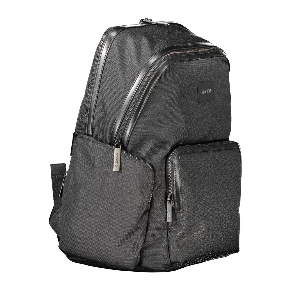 Calvin Klein Black Polyester Men's Men's Backpack