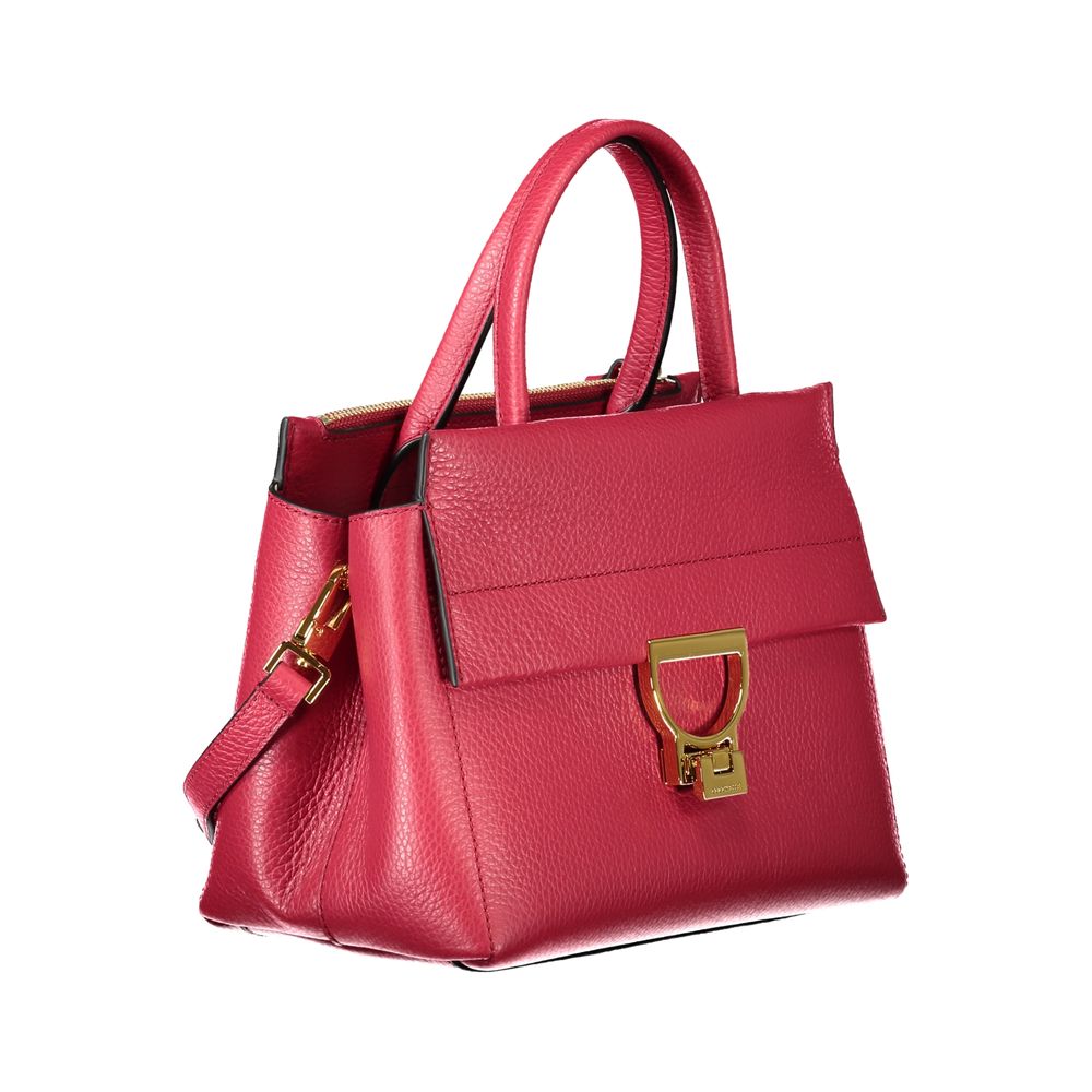 Coccinelle Red Leather Women Women's Handbag