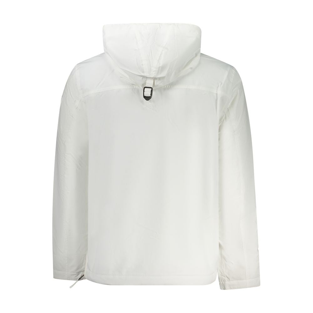Napapijri White Polyamide Men's Men's Jacket