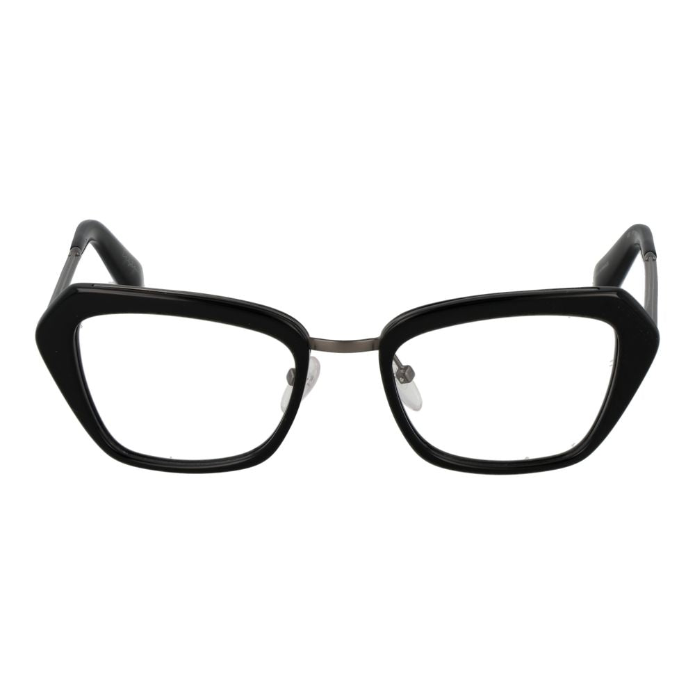 Yohji Yamamoto Black Plastic Glasses Women's (Frames)