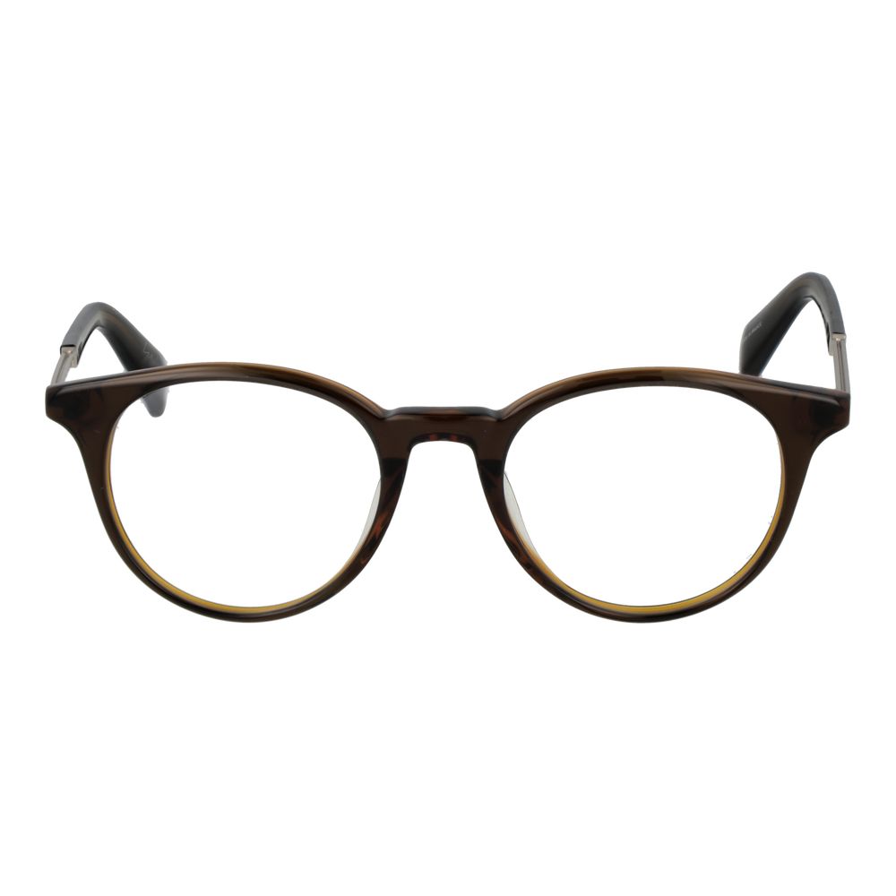 Yohji Yamamoto Brown Plastic Glasses Men's (Frames)