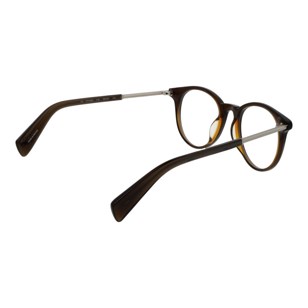 Yohji Yamamoto Brown Plastic Glasses Men's (Frames)