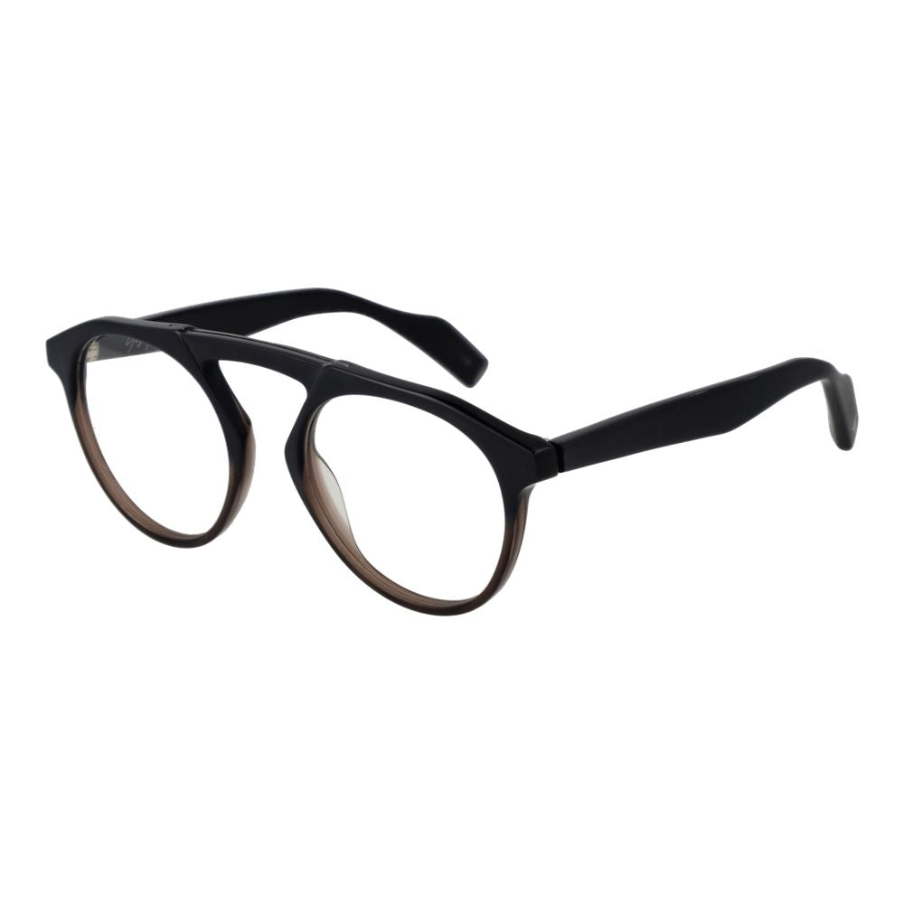 Yohji Yamamoto Black Plastic Glasses Men's (Frames)