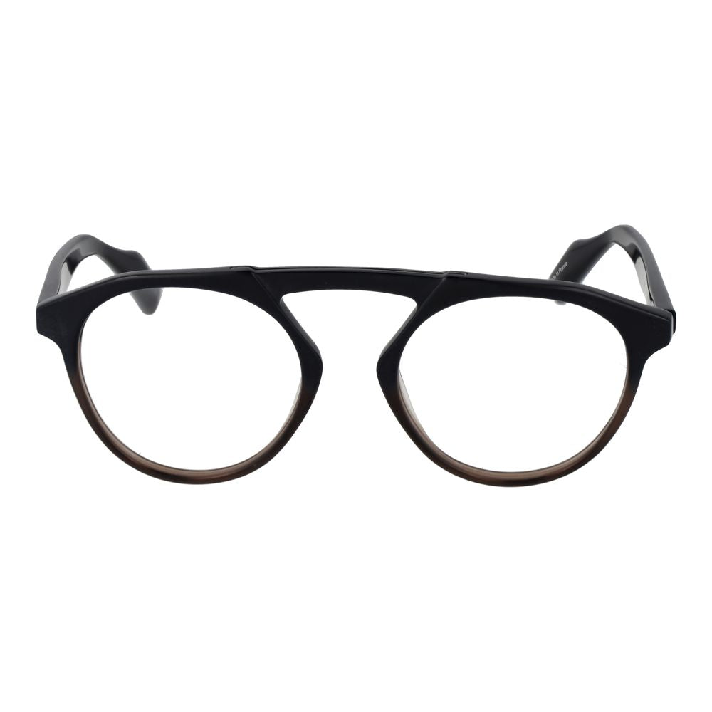 Yohji Yamamoto Black Plastic Glasses Men's (Frames)