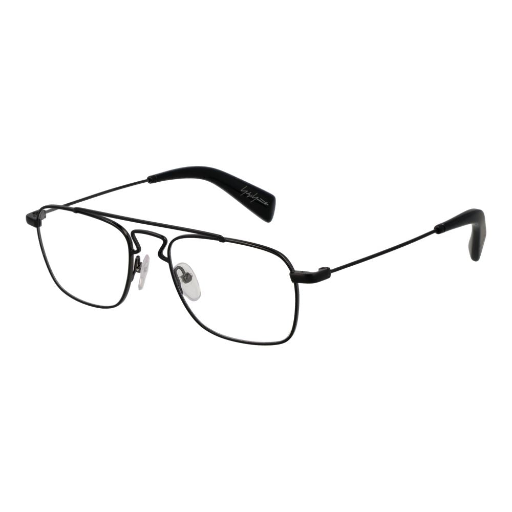 Yohji Yamamoto Black Metal Glasses Men's (Frames)