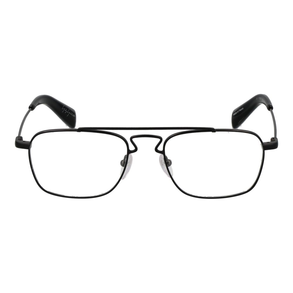 Yohji Yamamoto Black Metal Glasses Men's (Frames)
