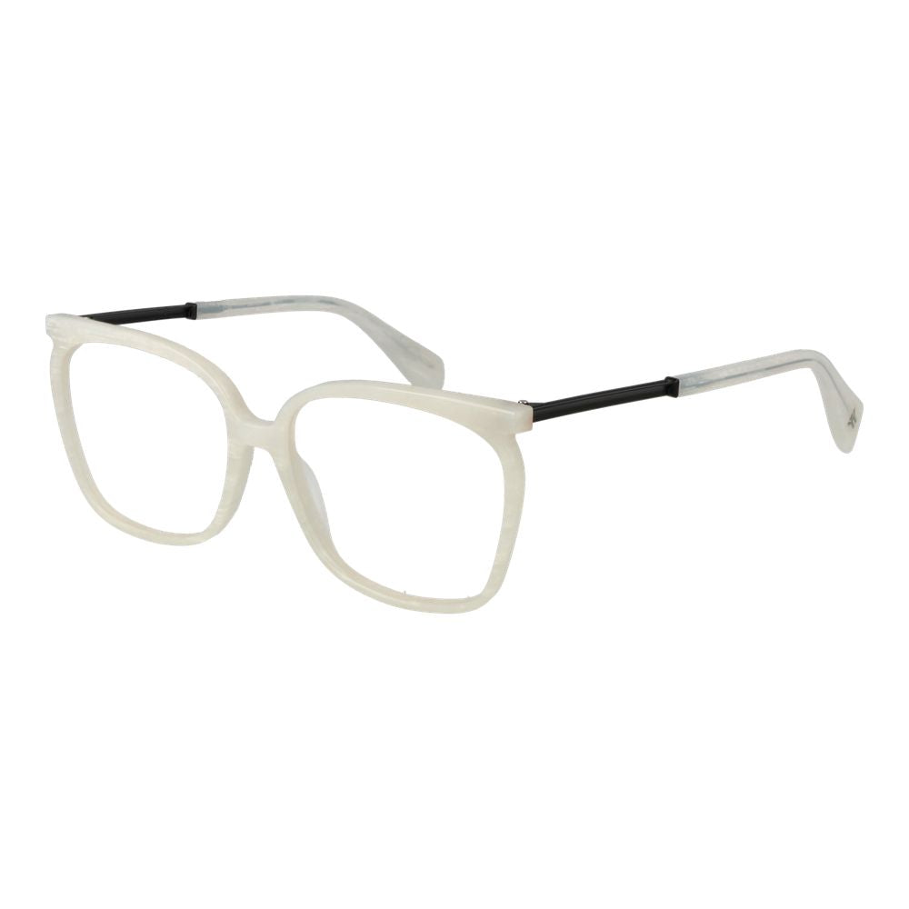 Yohji Yamamoto White Plastic Glasses Women's (Frames)
