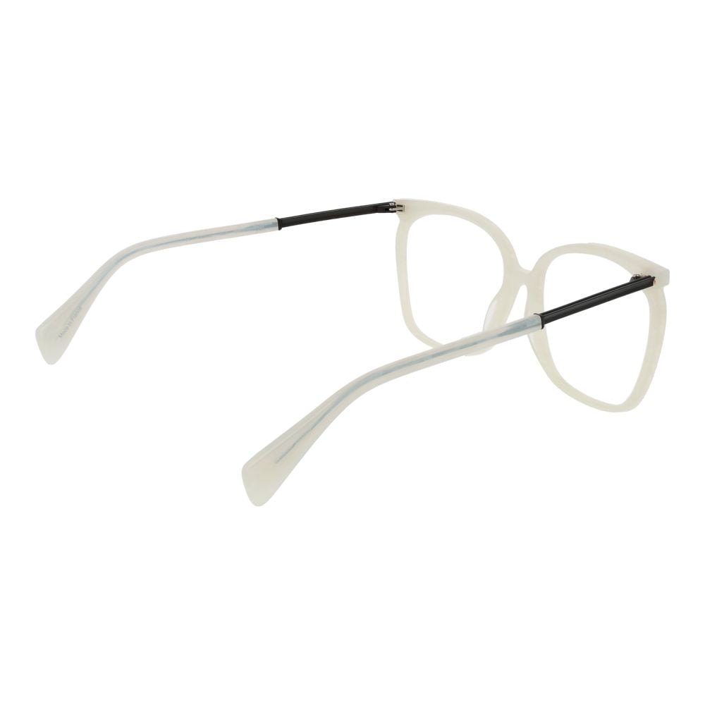 Yohji Yamamoto White Plastic Glasses Women's (Frames)