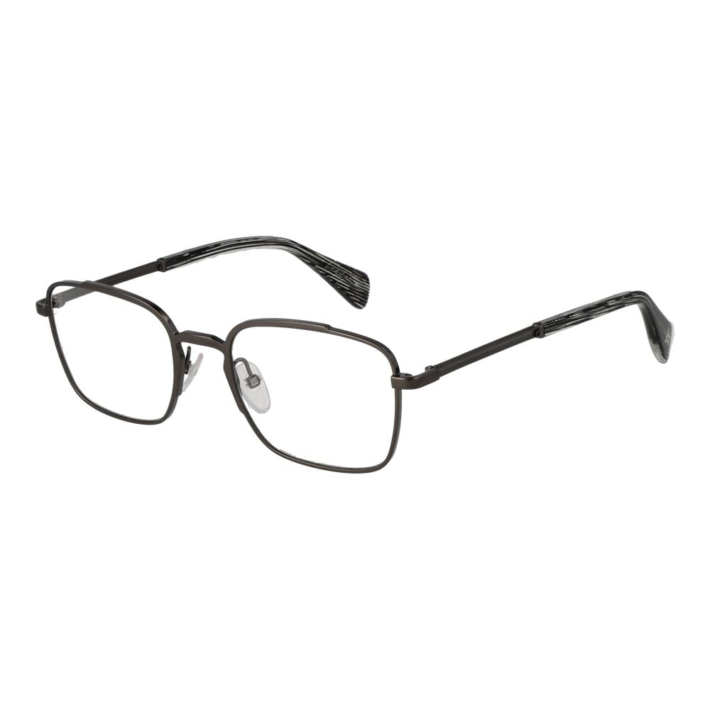 Yohji Yamamoto Gray Metal Glasses Men's (Frames)