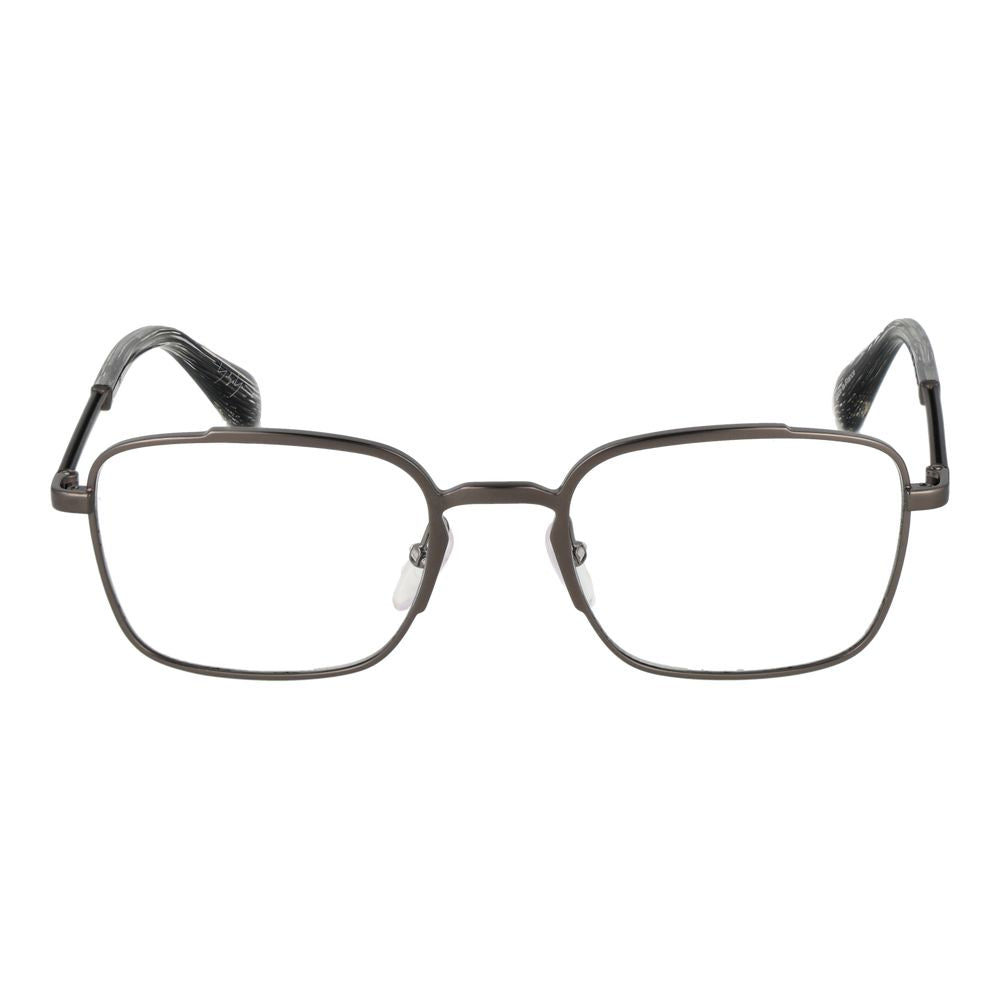Yohji Yamamoto Gray Metal Glasses Men's (Frames)