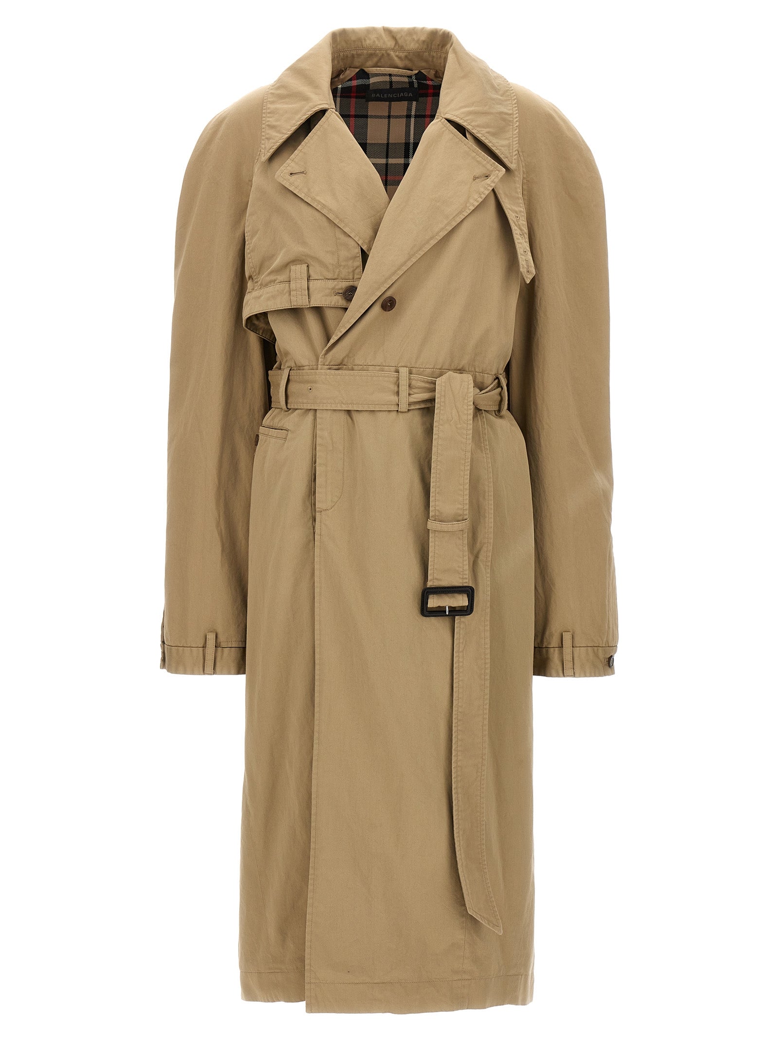 Balenciaga Women's Deconstructed Trench Coat
